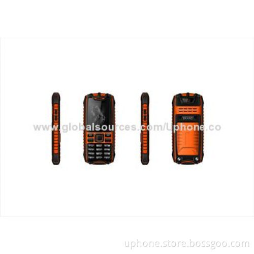 Dust-proof, Shock-proof Outdoor Mobile Phone, Cellular, 1,500mAh Li-ion Battery